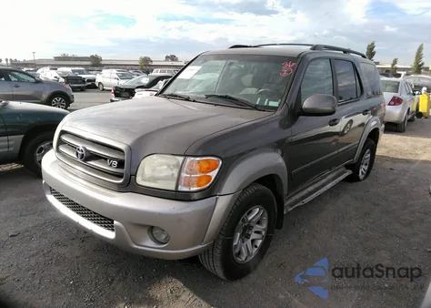 2003 Toyota Sequoia Sr5 from USA, damaged, VIN 5TDZT34A33S181373
